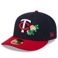 thumbnail image 3 of Men's New Era  Navy/Red Minnesota Twins 2026 Spring Training Low Profile 59FIFTY Fitted Hat, 3 of 5
