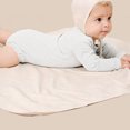 thumbnail image 3 of XinLfly Infant Toddler Boys Girls Newborn Cotton T-Shirt Jumpsuit Romper Solid Color Long Sleeve Pit Strip One-Piece Crawling Pajamas Clothes,White,6-12M, 3 of 8