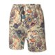 thumbnail image 4 of Balery Floral With Birds Traje de Baño Estilo Hawaiano para Hombre, Shorts de Secado Rápido con Bolsillos-XX-Large, 4 of 6