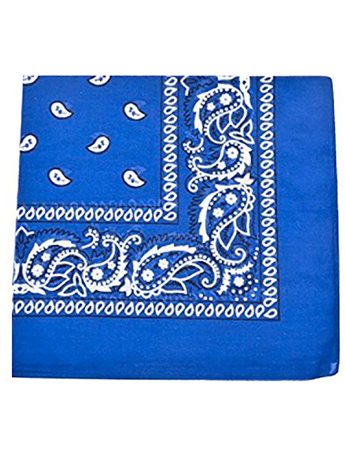 4 Pieces Paisley Bandana Cotton Cowboy Bandana Unisex Print Headwraps Wristband for Women Men Festival Daily Wearing