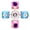 4 keys, variant on Fidget Spinner, Fidget Spinners, Light up Sensory Fidget Toys, Fidget Toys Sensory Toys, Fidget Spinners, Goodie Bag Stuffers for Toys Calming Down - Type B
