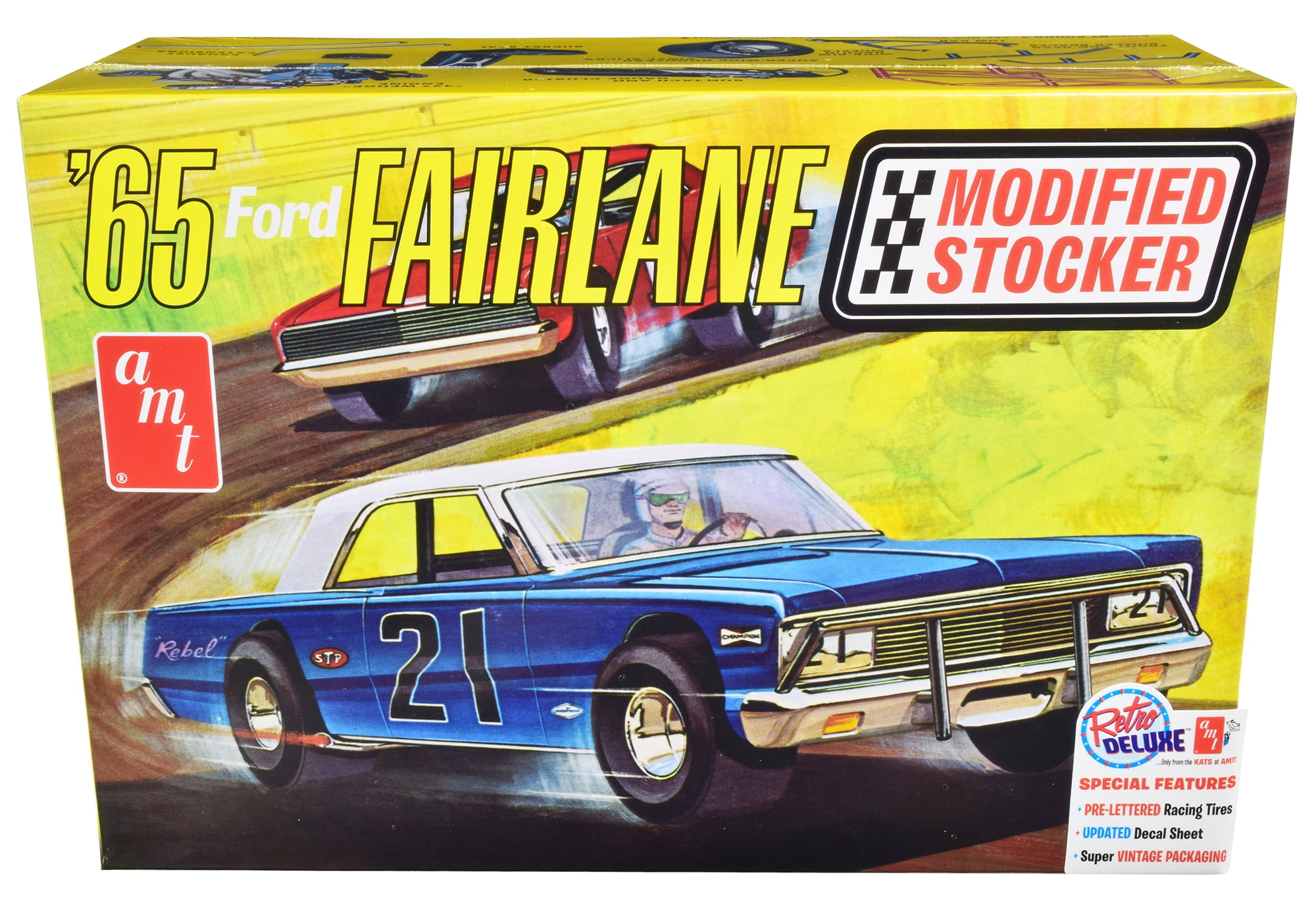 65 1965 Ford Fairlane 500 Modified Stocker 1/25 Race Car Roll Cage Interior Tub 
