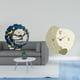 thumbnail image 2 of Figura De Artesanía De Resina, Adorno Para Decoración Del Hogar, Estantería, Sala De Estar, Escritorio Interior, Reloj De Pared Silencioso, Decoración De Pared Sencilla, Decoración De, 2 of 8