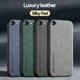 thumbnail image 2 of Funda con textura de cuero para iPhone, carcasa con soporte magnético para iPhone 7, 8, 7 Plus, 8 Plus, X, XS, XS, Max, XR, SE, 2022, 2020, 2 of 5