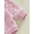 thumbnail image 7 of Suealasg Newborn Baby Boys Girls Fall One Piece Clothes Long Sleeve Checkerboard Print Romper Bodysuit 3 6 12 18 Months Infant Autumn Playsuit, 7 of 7