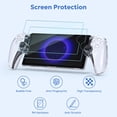 thumbnail image 5 of 4 in 1 Carry Case for PS Portal Remote Player, Protective Case Accessories Bundles, Travel Carrying Bag, 2 Screen Protector Tempered Glass-Black, 5 of 8