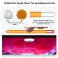 thumbnail image 4 of Case lápiz Silicona Cubierta protegida Piel para manzana USB-C () Naranja, 4 of 5
