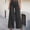 #21Black, variant on Women's Wide Leg Jeans High Waisted Stretchy Straight Leg Jeans Trendy Seamed Front Loose Denim Pants