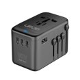 thumbnail image 1 of Adaptador de viaje URJD Cargador rápido universal GaN de 100 W, 4 USB-C, 1 of 6