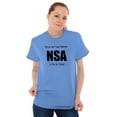 thumbnail image 4 of NSA We've Got Your Number Bad Rebel Plus Size Crewneck Graphic Tee Shirt Brisco Brands 3X, 4 of 5