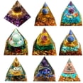 thumbnail image 4 of Wdftyju Pirámide de cristal natural Piedra curativa Chakra Reiki Decoración para el hogar y la oficina (C) Wdftyju 6hm3qb9ac3rg7lr3, 4 of 9