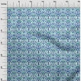 thumbnail image 3 of oneOone Cotton Cambric Baby Blue Fabric Asian Suzani Fabric For Sewing Printed Craft Fabric By The Yard 56 Inch Wide, 3 of 5