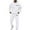 White, variant on Men's Business Suit Blazer and Pants,Two Piece Hoodie Tracksuit Athletic Casual Wear Soft Fabric Jogger Outfit for Modern Street Style - White