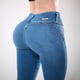 thumbnail image 2 of Jeans Super Skinny Mujer Tiro Medio Push Up Mezclilla, 2 of 5