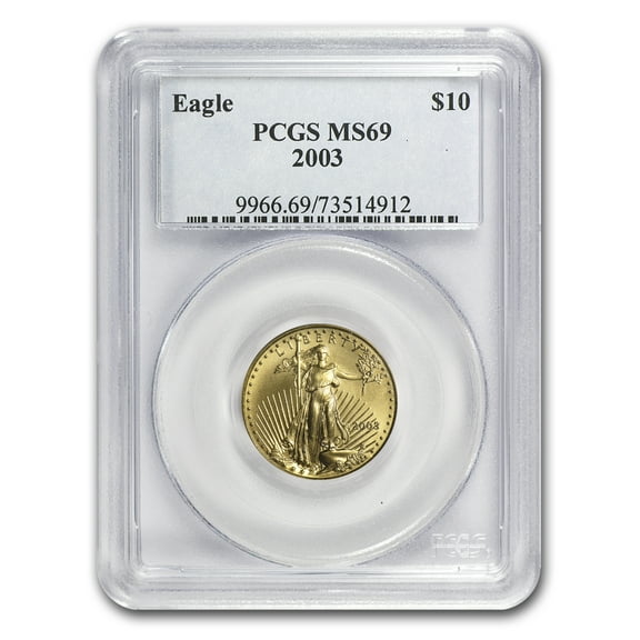 2003 1/4 oz American Gold Eagle MS-69 PCGS
