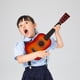 thumbnail image 4 of Guitarra de juguete para principiantes, juguete de guitarra para niños, instrumento Musical divertido, 1 unidad, 4 of 8