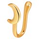thumbnail image 1 of Anillos de nariz con clip para mujer, sin perforaciones, con ajuste para la nariz., 1 of 3