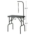 thumbnail image 2 of KFFKFF Pet Dog Cat Grooming Table Arm with Clamp 32'' Foldable Adjustable Height, 2 of 9