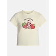 thumbnail image 5 of Strawberry Shortcake Women’s Graphic Baby Tee, Sizes XXS-XXL, 5 of 5