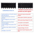 thumbnail image 2 of 52Pi Electronics Component Fun Kit with Power Supply Module, Breadboard, T-Type GPIO Extension Module, Jumper Wires, LED, Compatible with Arduino, Raspberry Pi,STM32,Orange Pi, Banana Pi, Rock Pi, 2 of 8