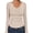 Beige, variant on Long Sleeve Shirts for Women Soft Comfy Ribbed Knit Fitted T-Shirts Casual Trendy Y2K Basic Tops Fall Winter Underscrub Layering Clothes Navy Blue Medium