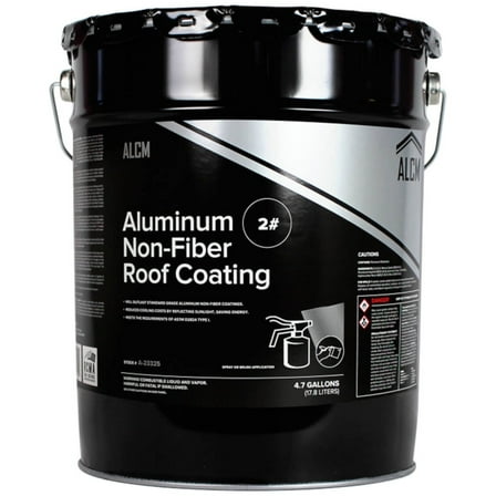 ALCM 2# Aluminum No Fiber Roof Coating