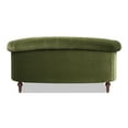 thumbnail image 6 of Jennifer Taylor Home La Rosa 68.5" Victorian Chesterfield Living Room Loveseat Sofa, Olive Green, 6 of 10