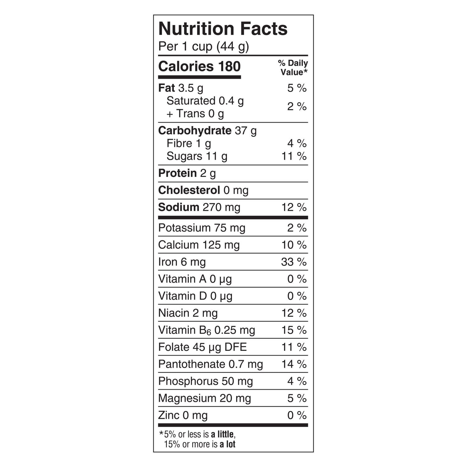 Chex Sans Gluten Pomme et cannelle Céréales