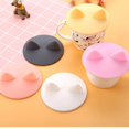 thumbnail image 2 of Taza de café hermética del silicón del estilo del oído de gato de la belleza cubierta sellada hermética de la taza, 2 of 3
