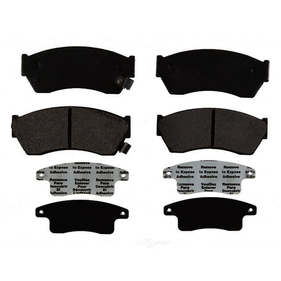 Raybestos PGD451M Professional Grade Semi-Metallic Disc Brake Pad Set Fits select: 1989-1997 GEO METRO, 1998-2001 CHEVROLET METRO