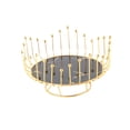 thumbnail image 3 of Cesta para almacenar frutas, frutero de encimera, contenedor para almacenar frutas, alambre de metal negro 28x15cm, 3 of 9