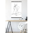 thumbnail image 5 of Woman - Continuous Line Drawing Wall Poster, 22.375" x 34", 5 of 5
