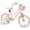 Pink, variant on ACEGER 14 Inch Girls Bike with Basket and Training Wheels, Unicorn Style for Ages 3-6, Purple