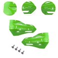 thumbnail image 6 of Dickly Generic Motorcycle Hands Guards Easy to Install Professional Fittings Universal Decoration Windshield Deflectors Green, 6 of 9