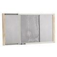 thumbnail image 3 of Frost King® AWS1537/6W W.B. Marvin Adjustable Window Screen, 15" High with Wood Frame, Fits Windows 21 - 37" Wide, 3 of 7