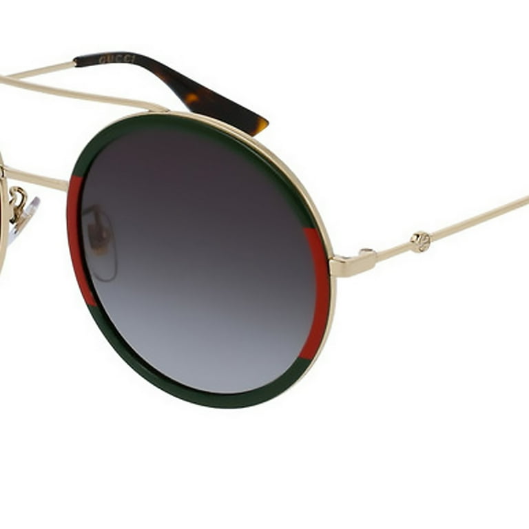 Gucci Women's Round Sunglasses GG0061S 003 - UV Protection