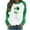 Green—Blouses—D, variant on Womens Long Sleeve Sweatshirts Casual Raglan Sleeves Shirts Plus Size Crew Neck Pullover St. Paddy’s Day Lucky Shamrock Graphic Tees Funny Tops for Holiday Party Parade Green—BlousesS