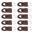 thumbnail image 3 of Guardurnaity Tirador de cremallera para bolsa de 5/10 piezas Accesorios de disfraces Marrón 8 # 10 piezas, 3 of 6