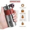 thumbnail image 2 of AOLIGEI Mini Portable Manual Coffee Grinder，Adjustable Ceramic Grinding Core Hand Coffee Mill, Convenient and Quick Home Coffee Maker, 2 of 6