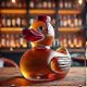 thumbnail image 2 of Funny Whiskey Decanter, Funny Whiskey Duck Bottle, Red Wine Decanter, Unique Container for Scotch Whiskey, Whiskey Water Vessels 10*7.6cm Wine Decante, 2 of 5