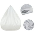 thumbnail image 5 of Inner Liners for Bean Bag Chairs with Long Zipper Polyester Sack Bean Bag Cover Liner Easy Cleaning [No Beans], 5 of 8