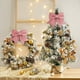 thumbnail image 4 of Lazo de Algodón Perlado Dorado Navideño | Adorno Navideño Diy para Árbol de Navidad | Caja de Regalo con Colgante | Rosa | 20 X 17 Cm | 1 Unidad, 4 of 6