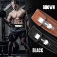 thumbnail image 2 of ARD CHAMPS™ Weight Power Lifting Leather Lever Pro Belt Gym Training Black Small, 2 of 7