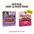 Munk Pack Chewy Granola Bar, Dark Chocolate Drizzle 1g Sugar, 5g
