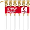 thumbnail image 1 of Paquete de 6 bombas de sirope para botella de sirope de café de 750 ml VOISEN, 1 of 7