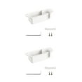 thumbnail image 1 of maskred Boîte de Rangement Pratique Solution de Stockage Durable et Difficile à Tomber Blanc 2Set, 1 of 6