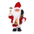 thumbnail image 4 of Juguete eléctrico de Papá Noel, cantando y bailando, muñecas navideñas bailando y cantando música Santa Navidad juguetes de Papá Noel para estante de, 4 of 10