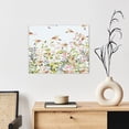 thumbnail image 6 of Logiee hummingbird in floral Print Canvas Wall Art ,Art Poster,Canvas Decorative Picture,Decor Wall Pictures for Living Room Bedroom Bathroom,Ready to Hang, 6 of 6