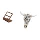 thumbnail image 5 of Soporte de control,Estuche de madera para guardar el mando a distancia,Organizador de control remoto,soporte para teléfono,soporte,Escultura de pared de calavera,Estatua decorativa de pared, 5 of 8