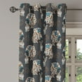 thumbnail image 3 of Ambesonne Grommet Curtain, , 50"x96", Dark Blue Grey Umber, 3 of 5